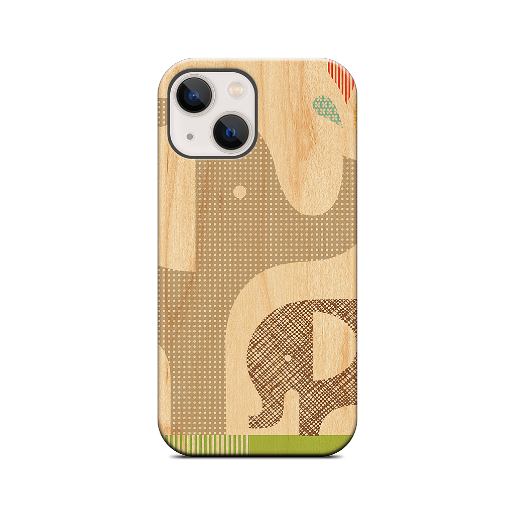 Elephant with Calf iPhone Case