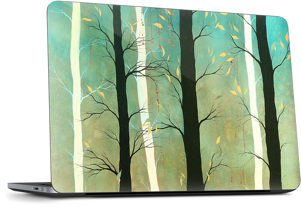 Black and White Dell Laptop Skin