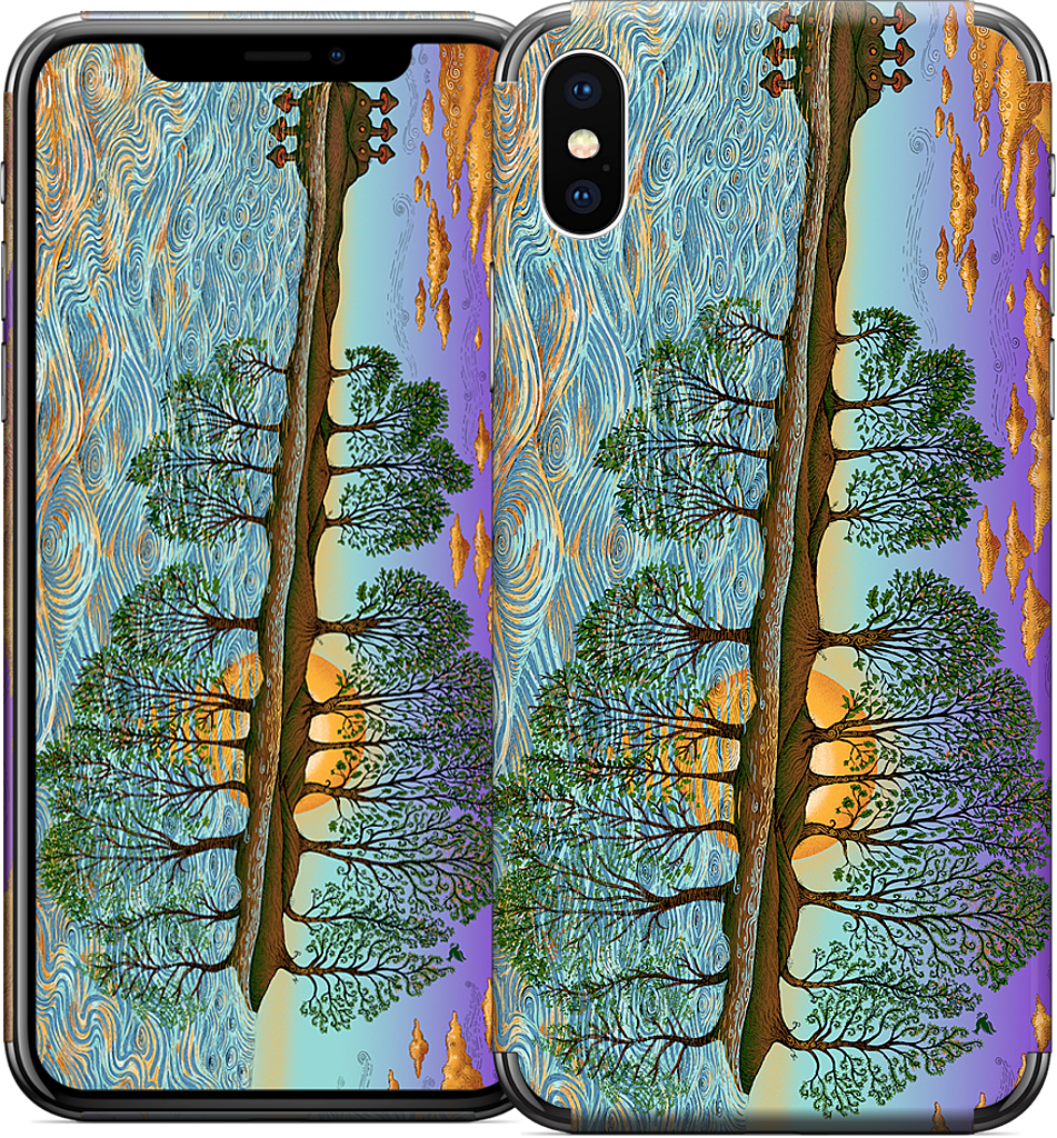 Guitar In Sea Major iPhone Skin