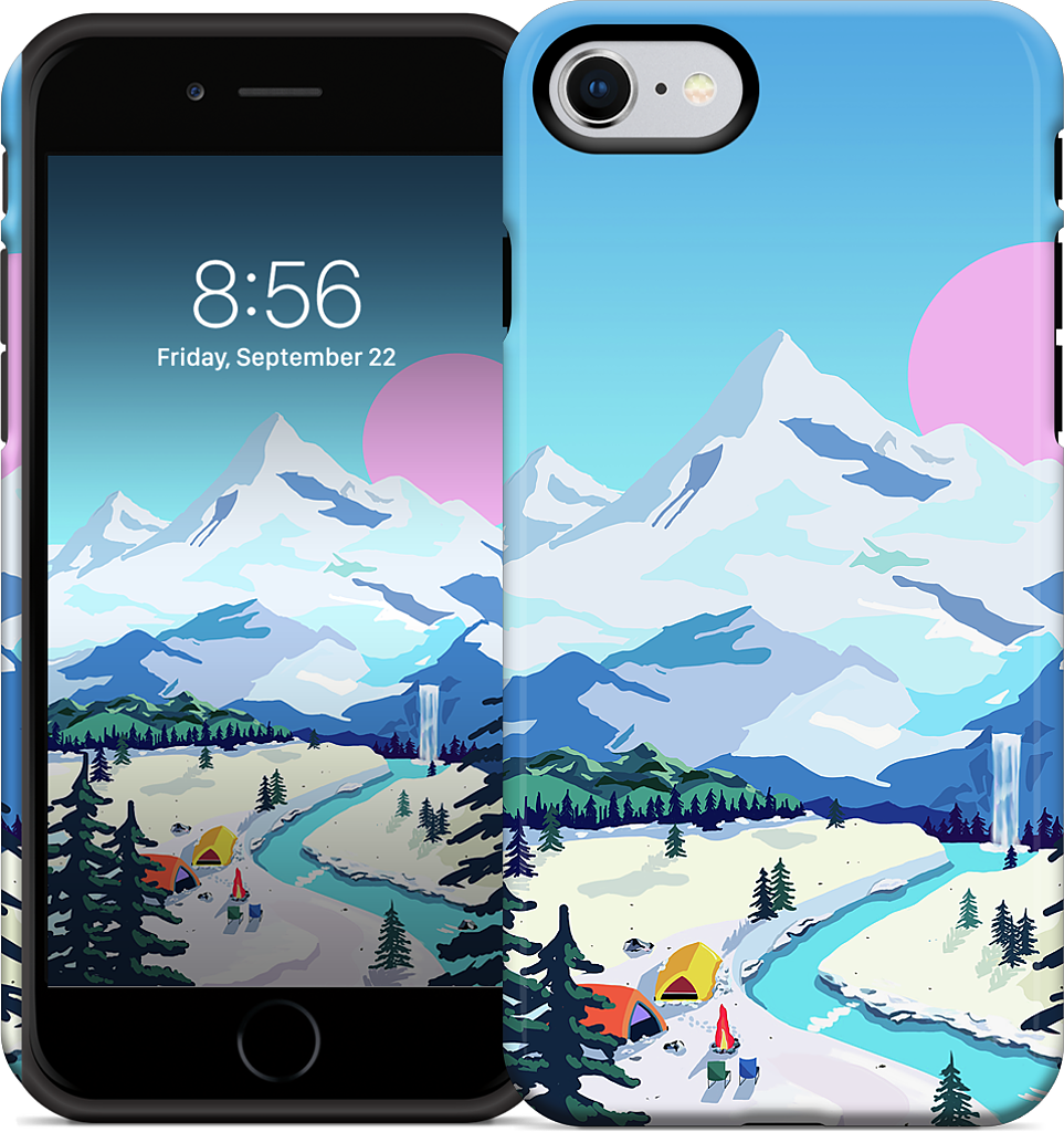 Mountains iPhone Case