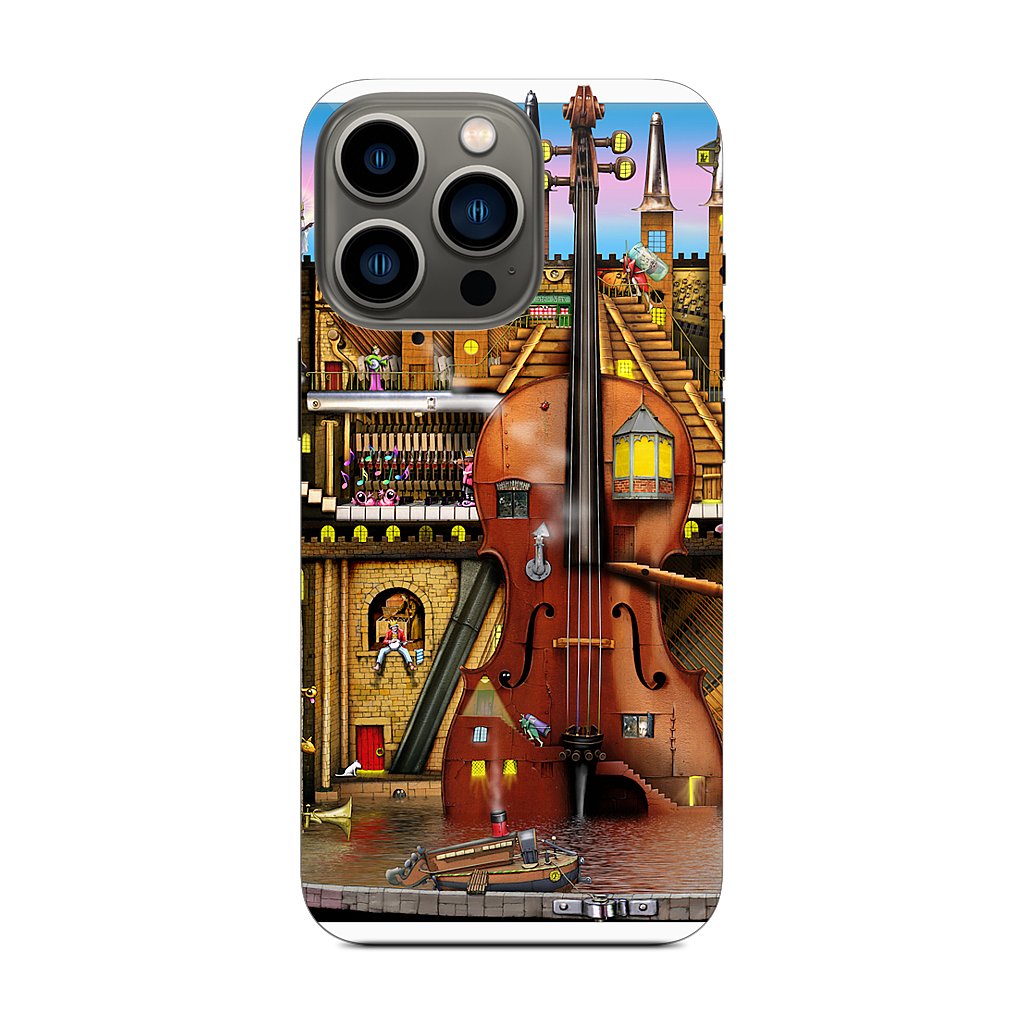 Music Castle iPhone Skin