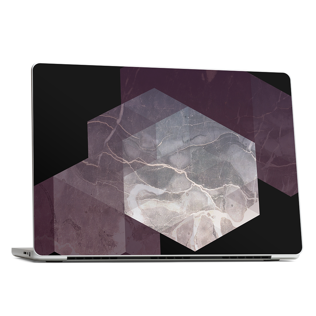 Marble Geometry MacBook Skin