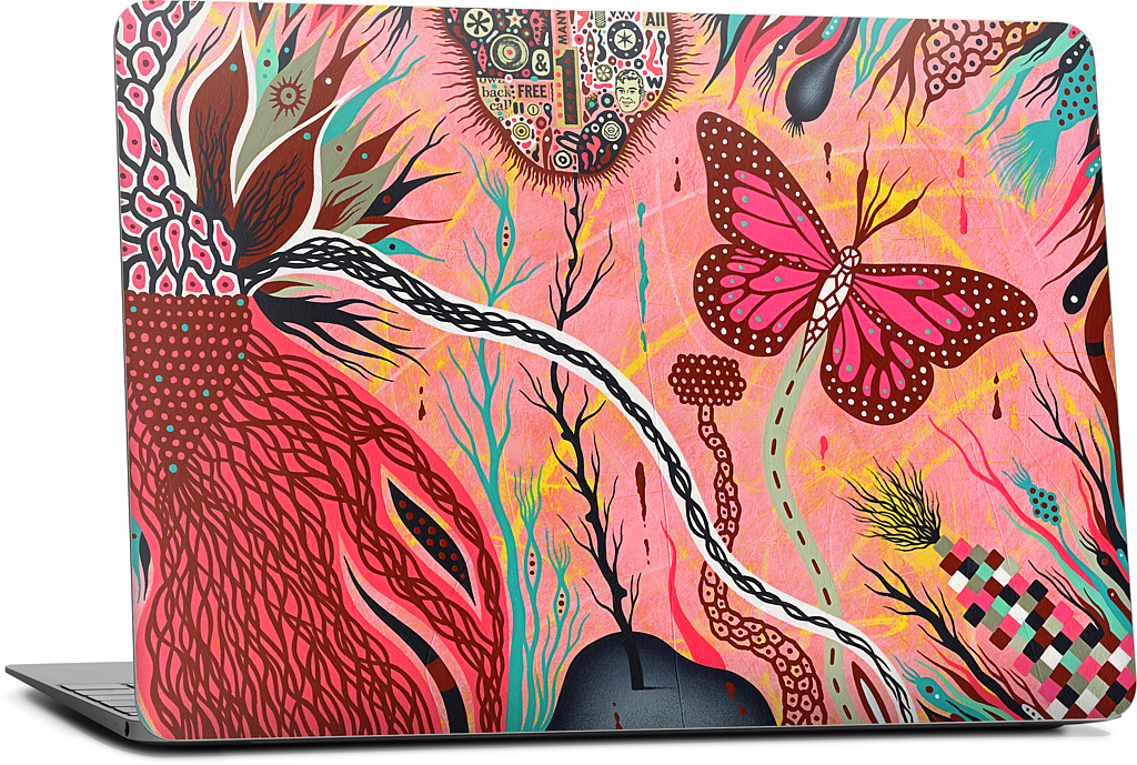 The Pink Opaque MacBook Skin