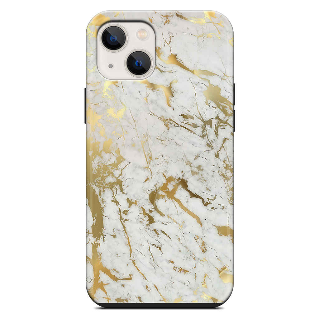 Gold Marble iPhone Case
