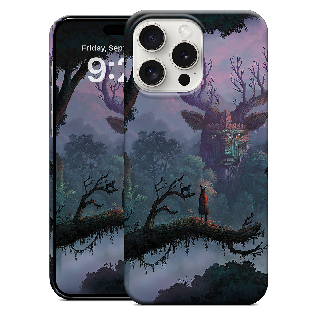 Face of the Ancient iPhone Case
