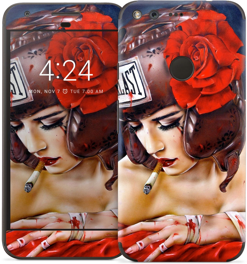 Bloody Knuckles Google Phone