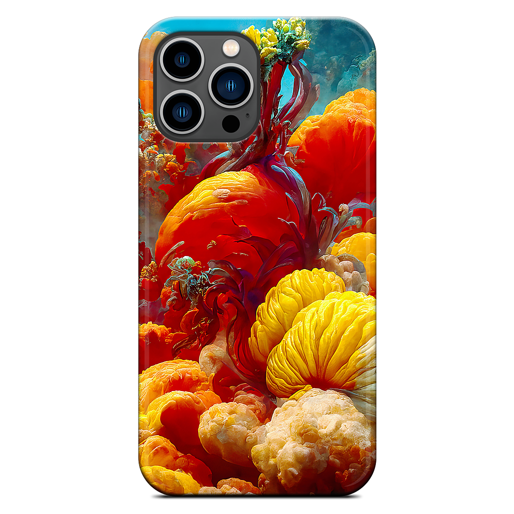 Oceanic Cornucopia iPhone Case