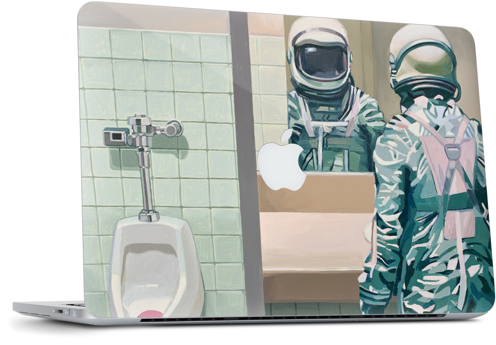 Men's Room MacBook Skin