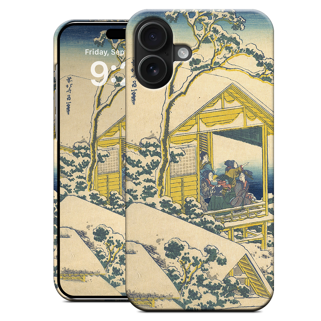 Morning After the Snow at Koishikawa in Edo (Koishikawa yuki no ashita) iPhone Case
