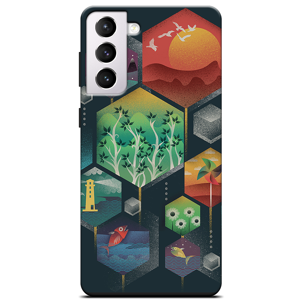 Geometrical Wonders Samsung Case