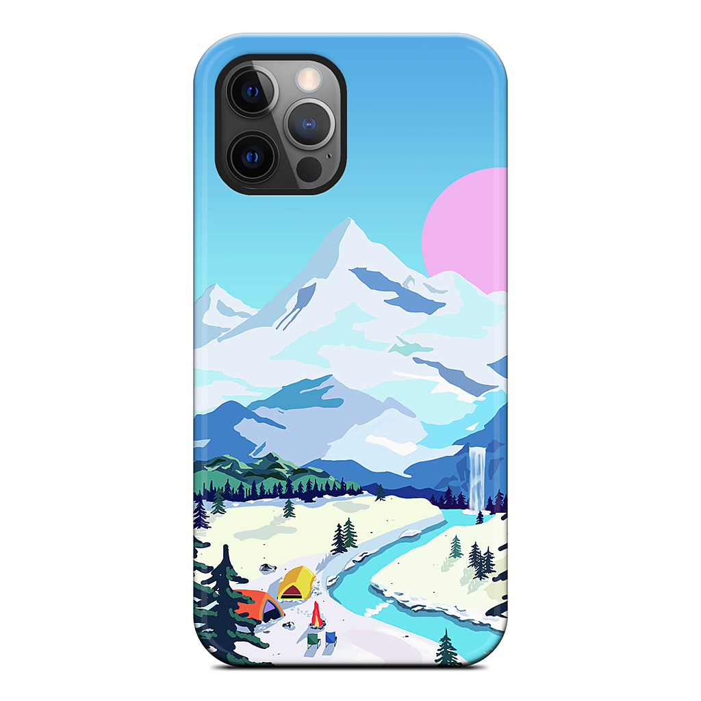 Mountains iPhone Case