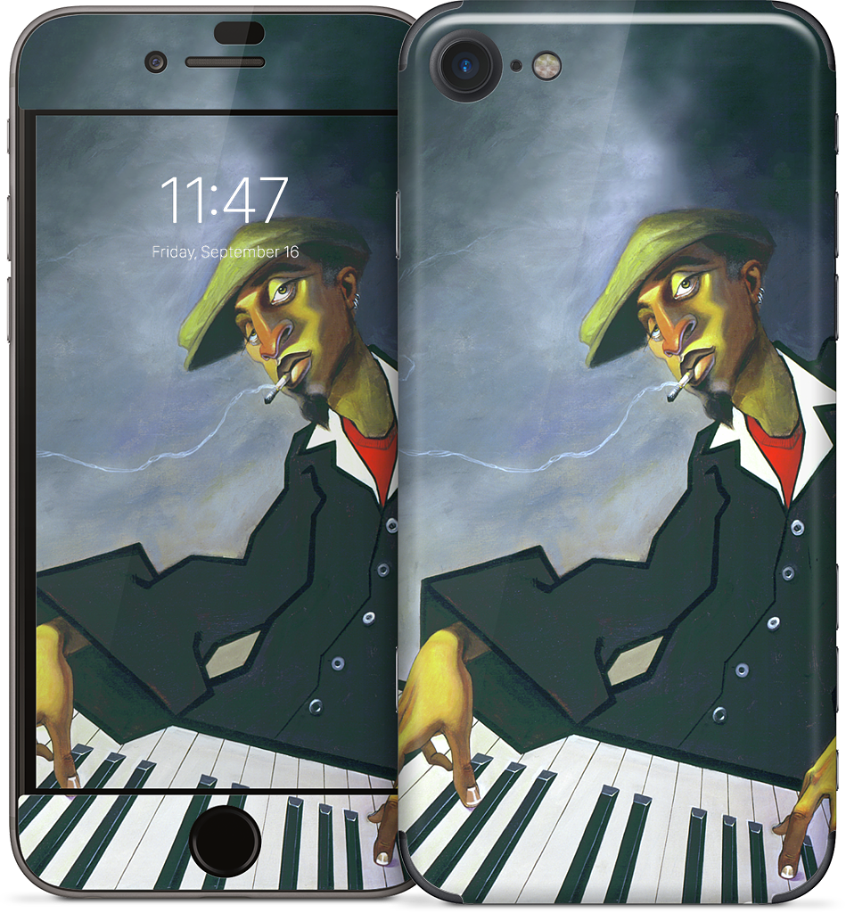 Piano Man II iPhone Skin