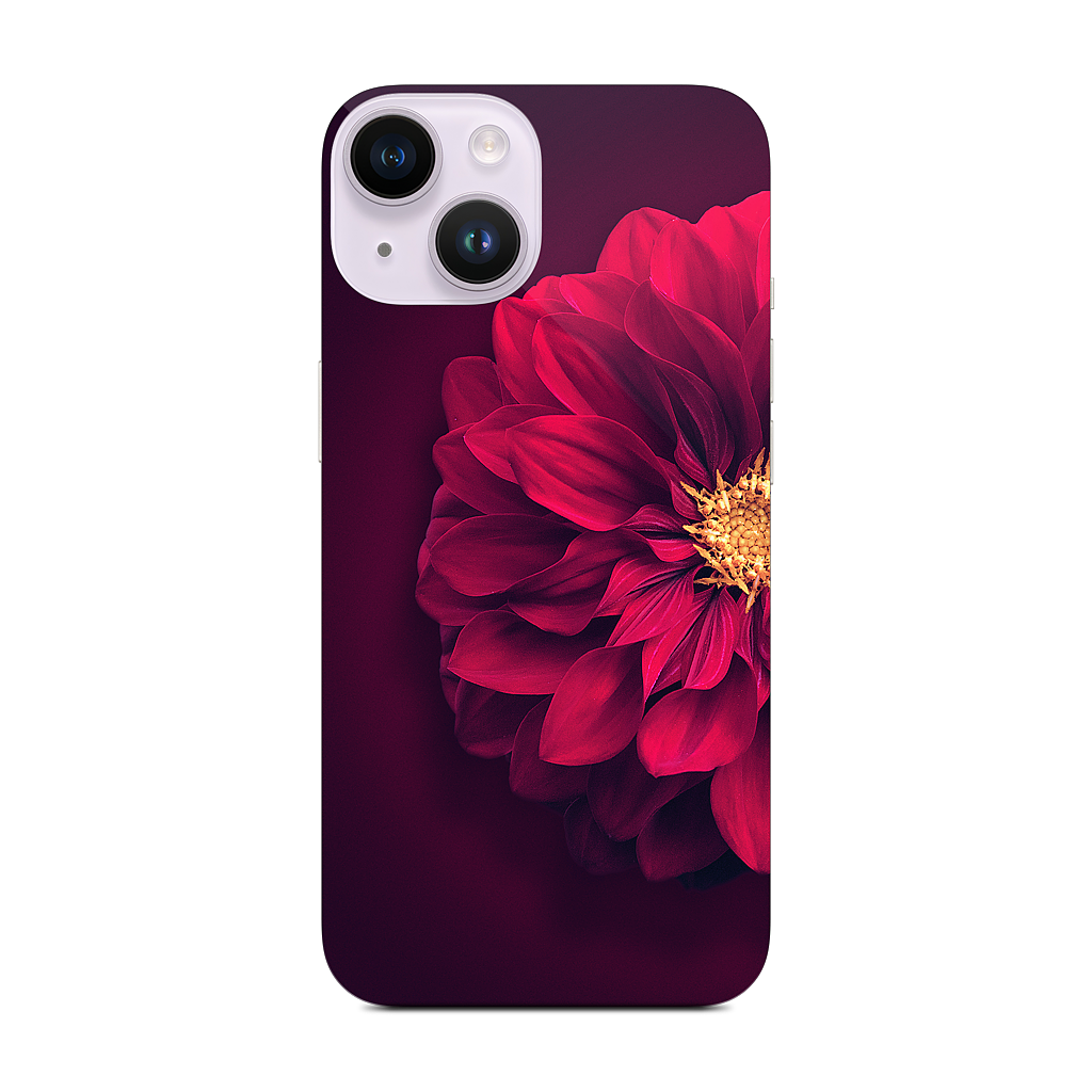 Red Bloom iPhone Skin