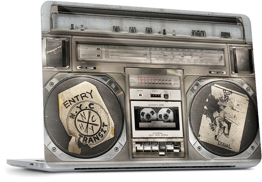 Boombox II MacBook Skin