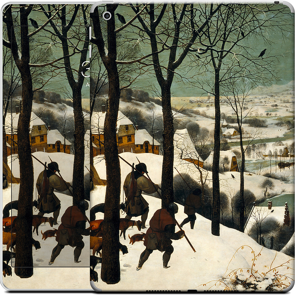 Hunters in the Snow iPad Skin