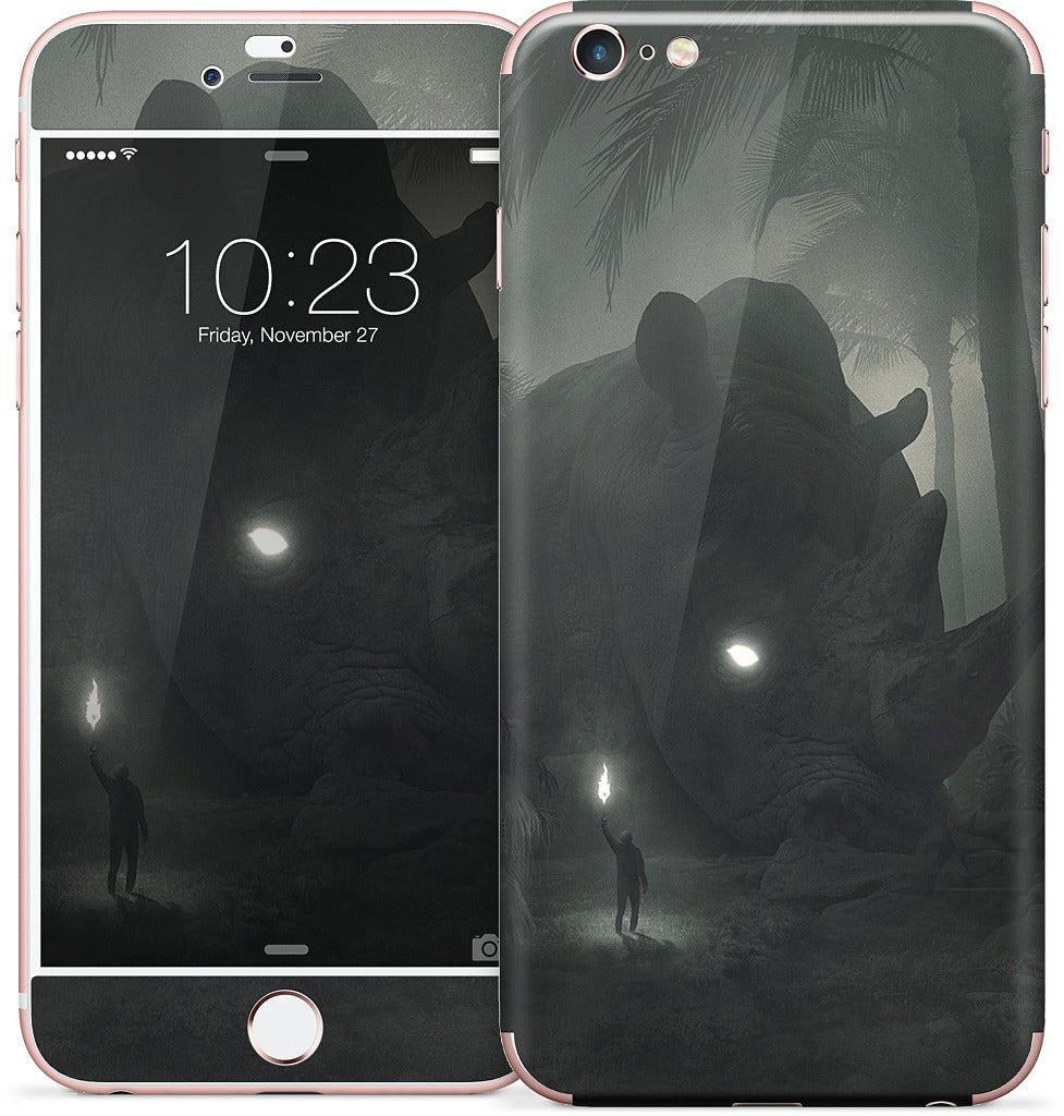 Face of Fear iPhone Skin