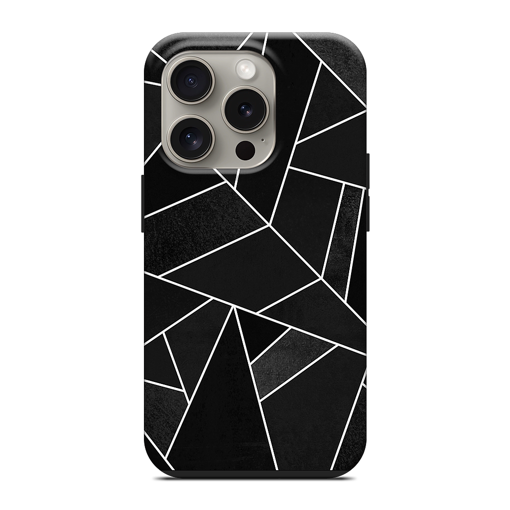 Black Stone iPhone Case