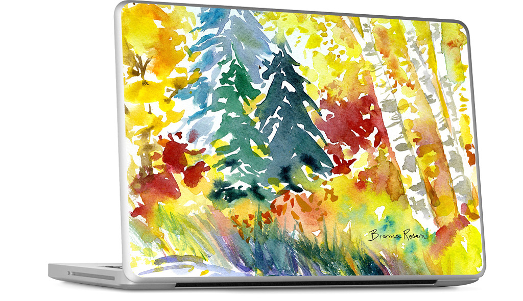 Fall Trees MacBook Skin