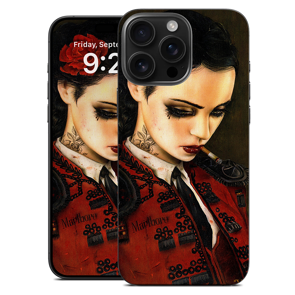 Bull Fight Her iPhone Skin