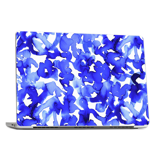 Energy Blue MacBook Skin