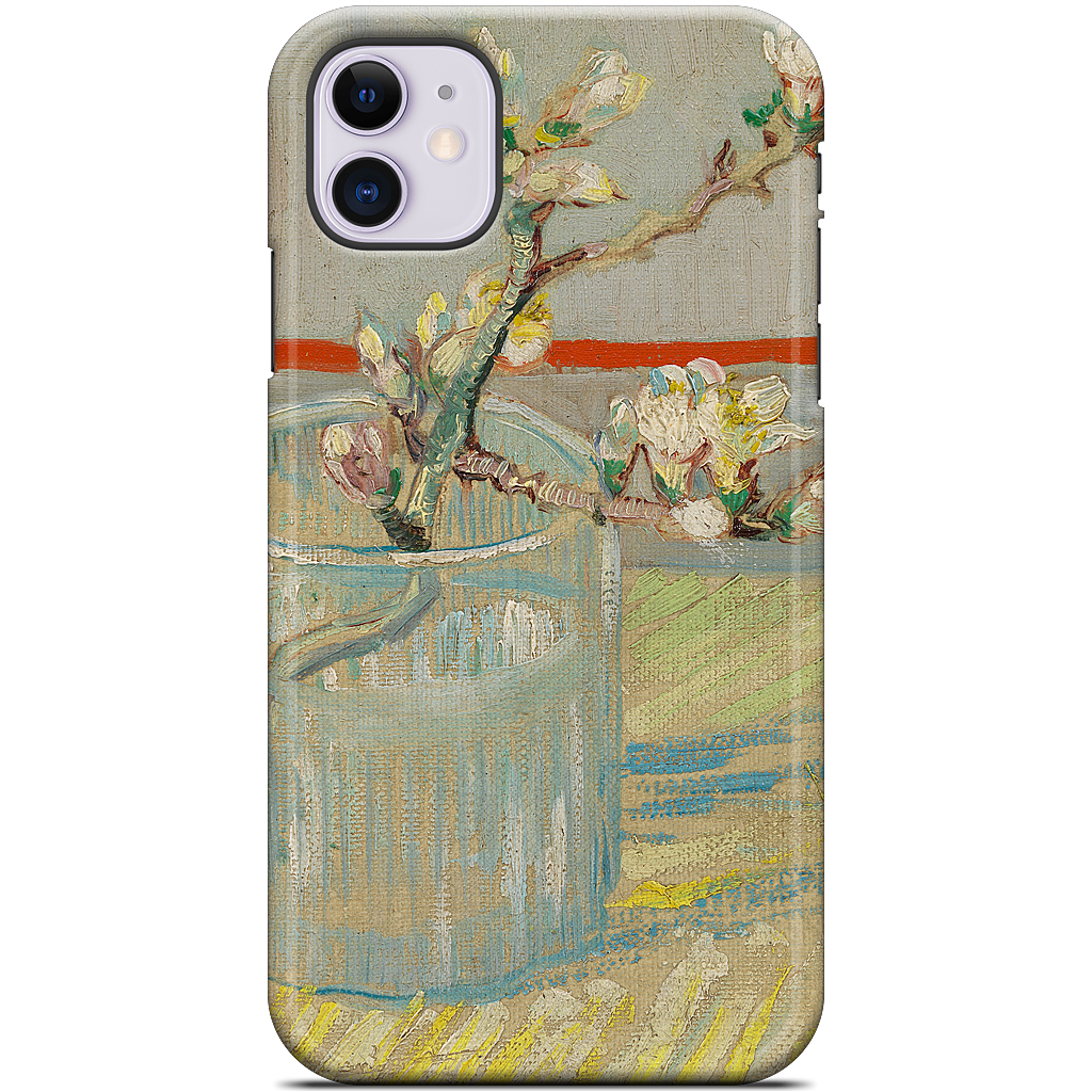 Spring of Flowering Almond in a Glass iPhone Case