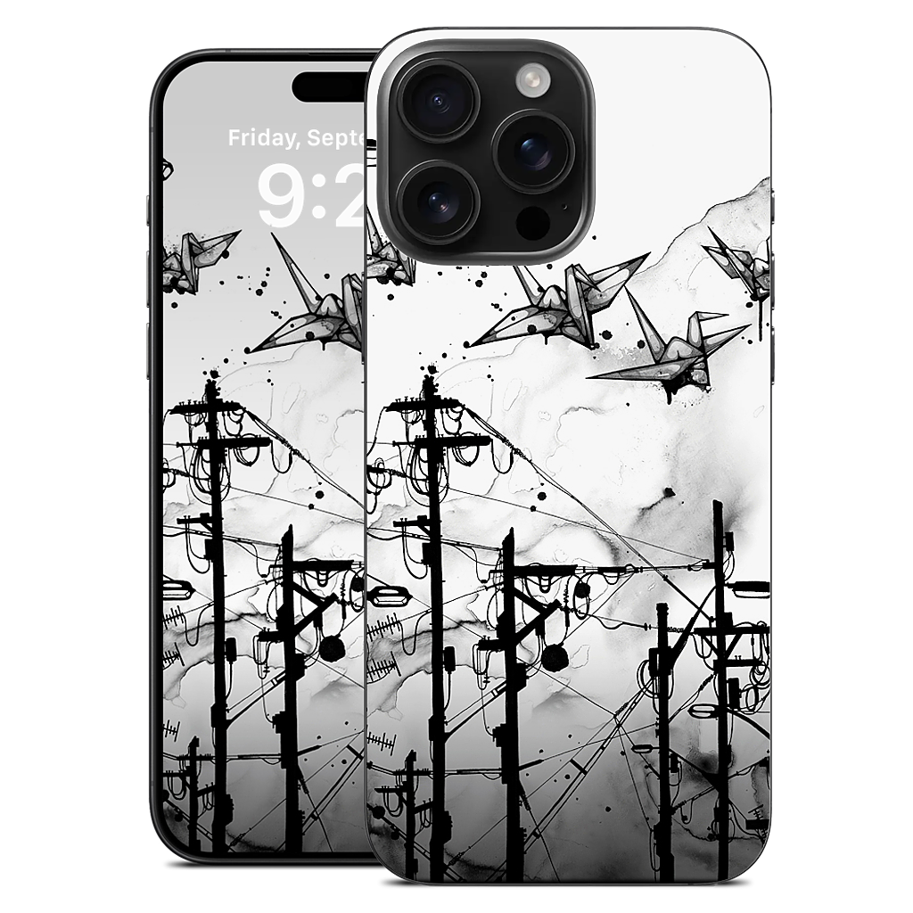 Cable Cranes iPhone Skin