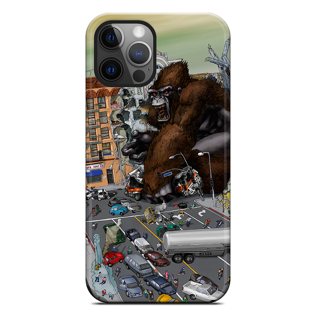 War Of The Monsters iPhone Case