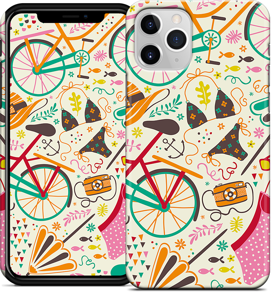Seaside Cycle iPhone Case