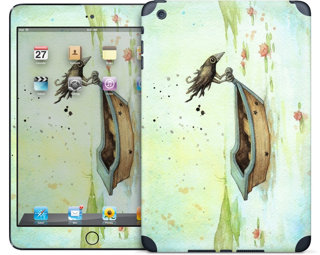 On A Boat iPad Skin