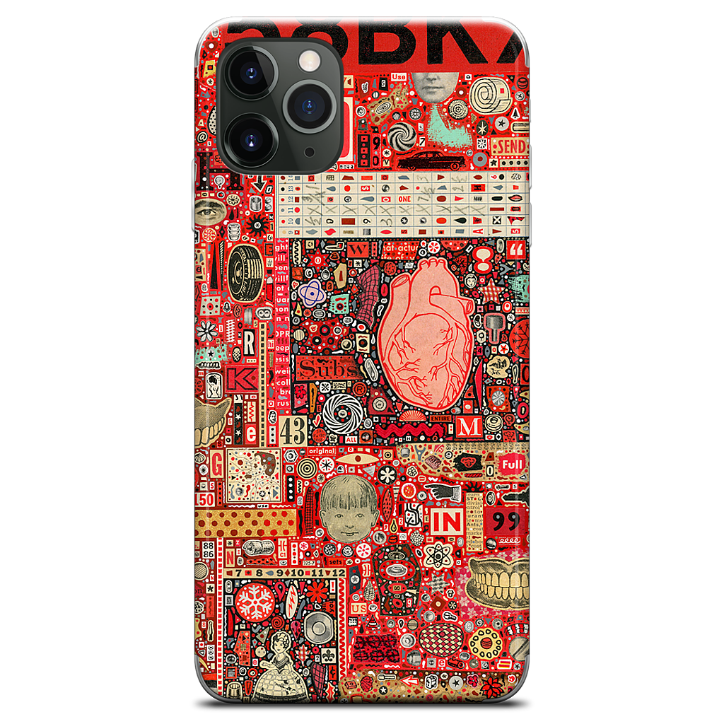 Big Numbers - Heart and Teeth iPhone Skin