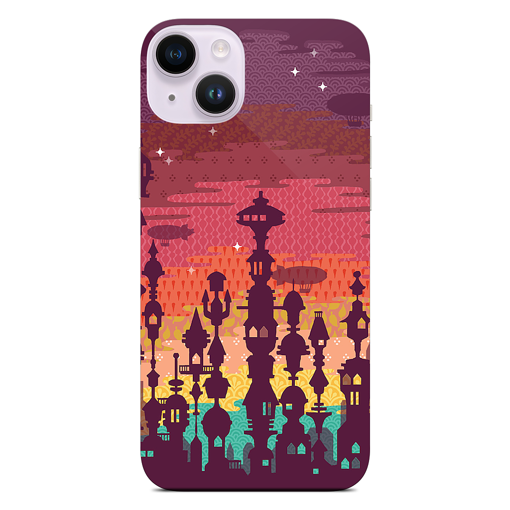 Meet Me After Sunset iPhone Skin