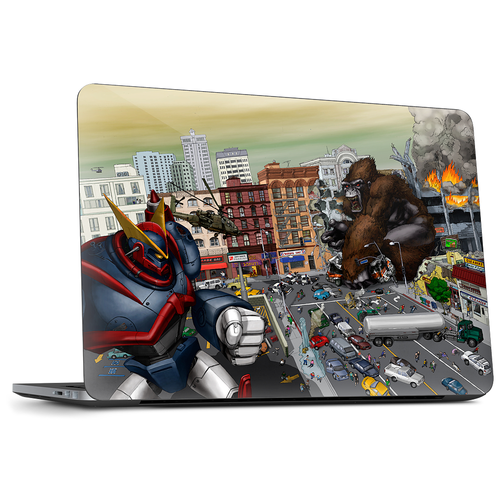 War Of The Monsters Dell Laptop Skin