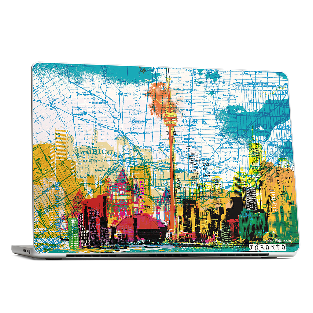 Toronto Skyline MacBook Skin