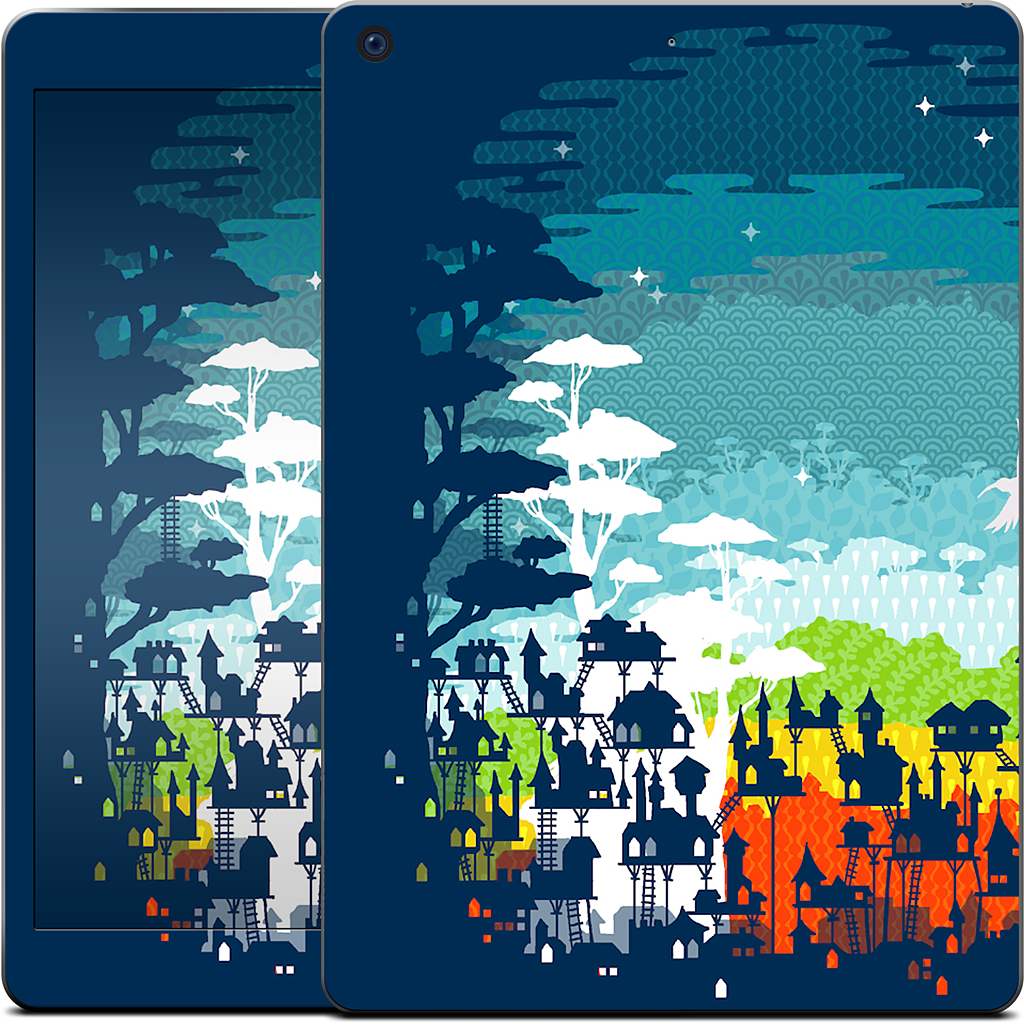 Rainforest City iPad Skin