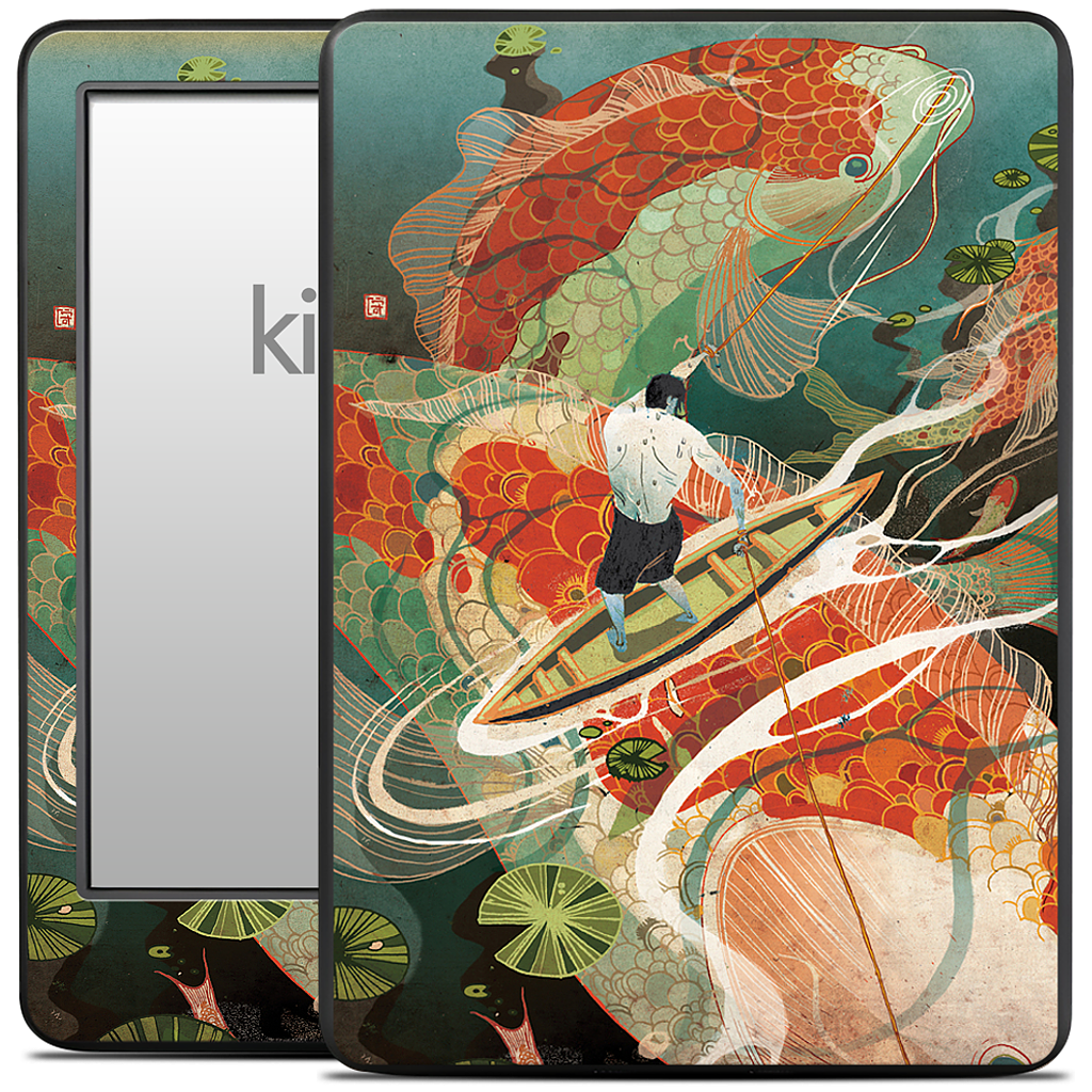 Koi Dance Kindle Skin