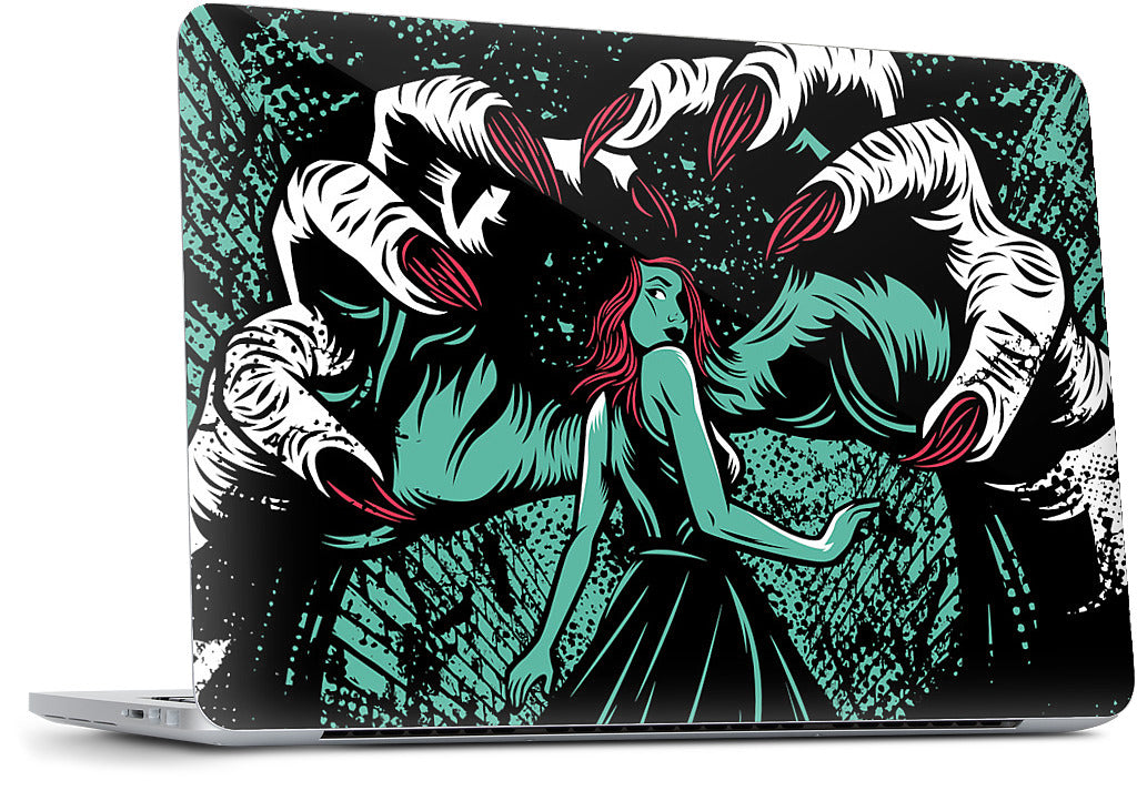 Molly vs The Zombie MacBook Skin