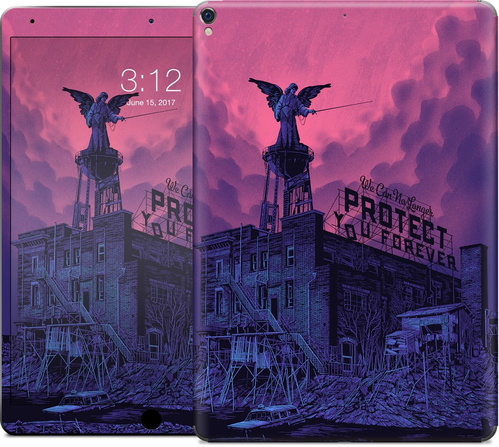 We Can No Longer Protect You iPad Skin