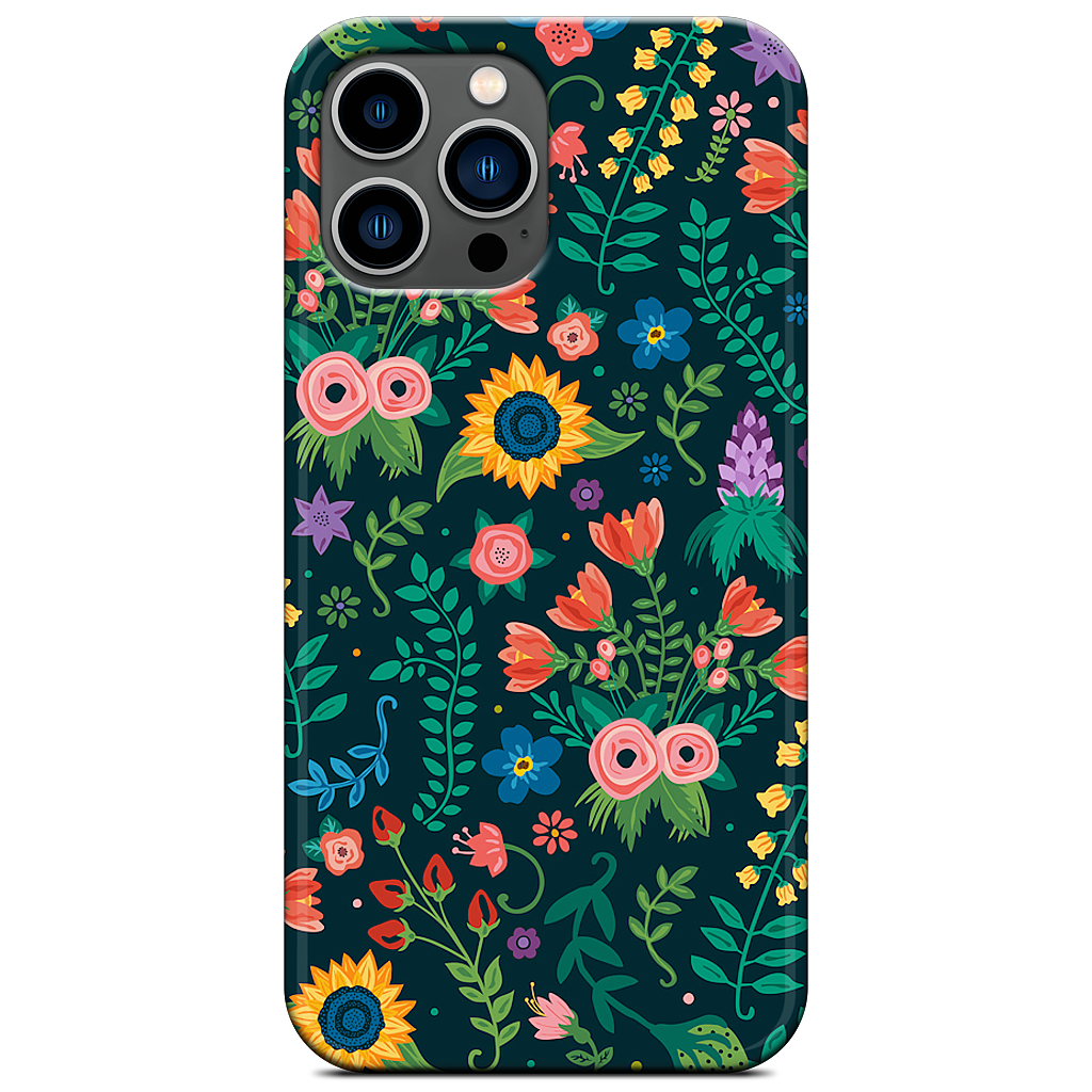 Floral Heart iPhone Case