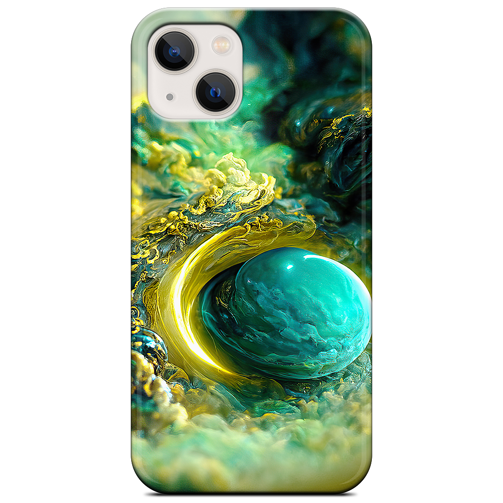 Planetary Accretion iPhone Case