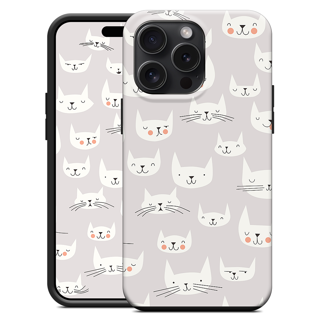 Cat Faces iPhone Case