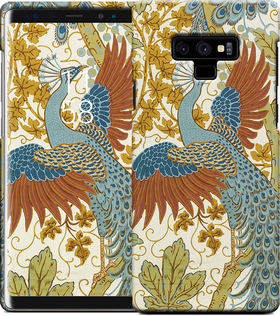 Fig and Peacock Samsung Case