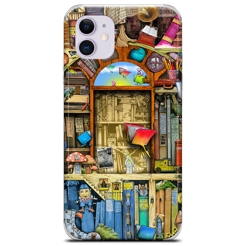 Bookshelf 2b iPhone Skin