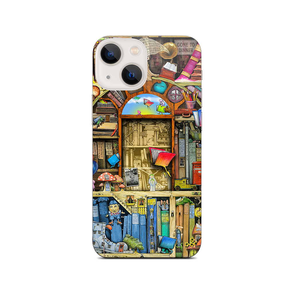 Bookshelf 2b iPhone Skin
