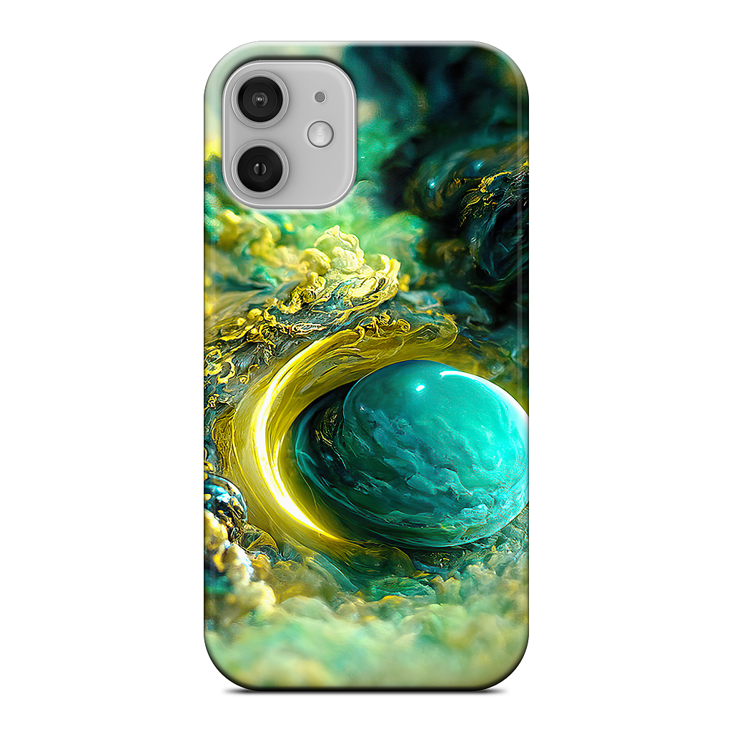 Planetary Accretion iPhone Case