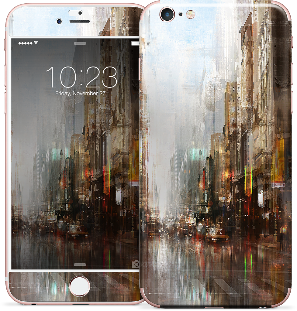 Cityscape iPhone Skin