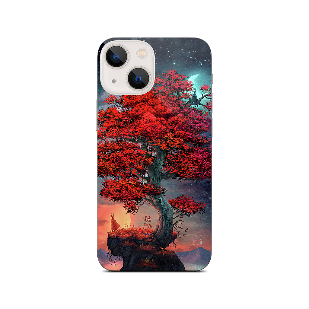 Light & Dark in Equal Parts iPhone Skin