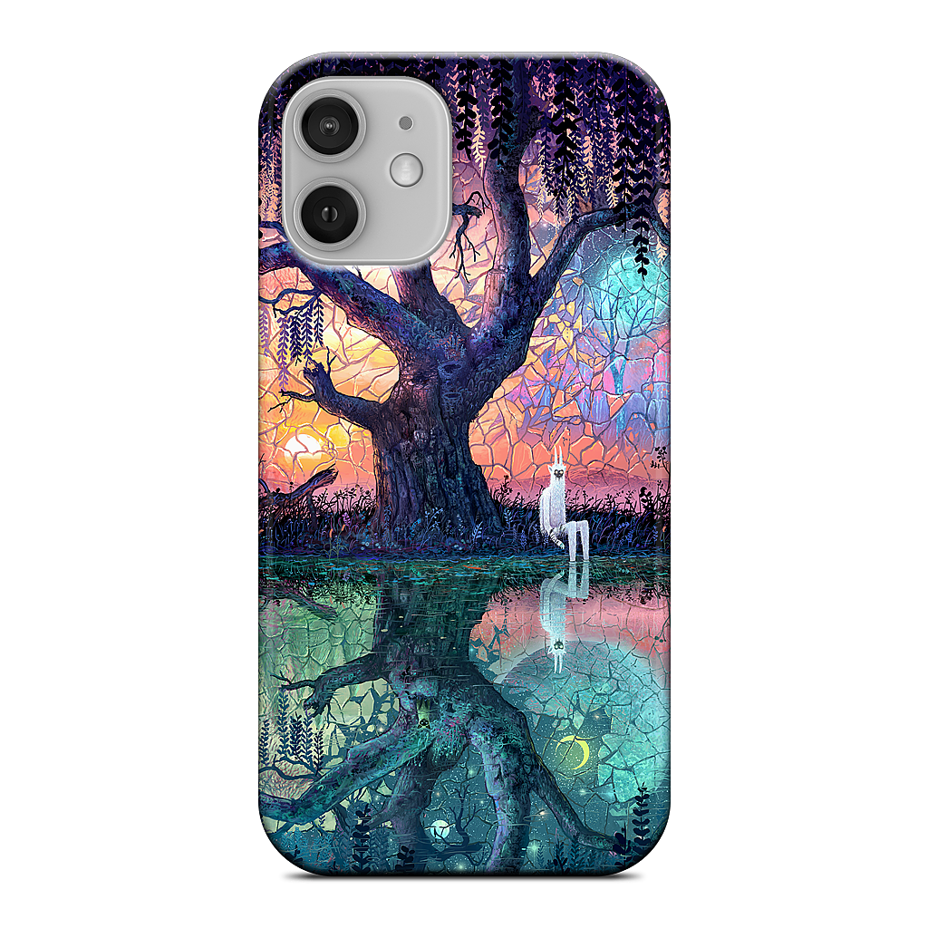 On the Banks of Broken Worlds iPhone Case