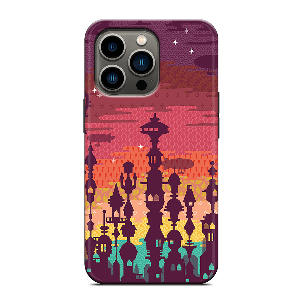 Meet Me After Sunset iPhone Case