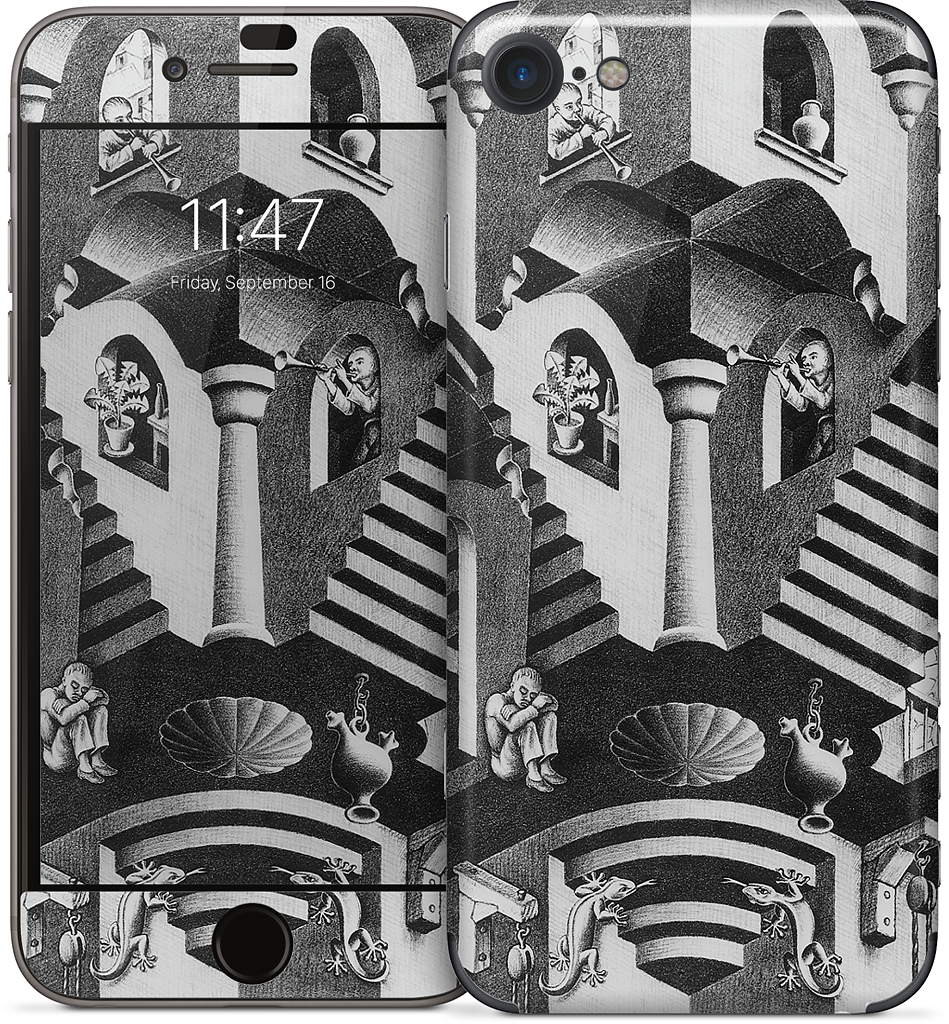 Concave and Convex iPhone Skin