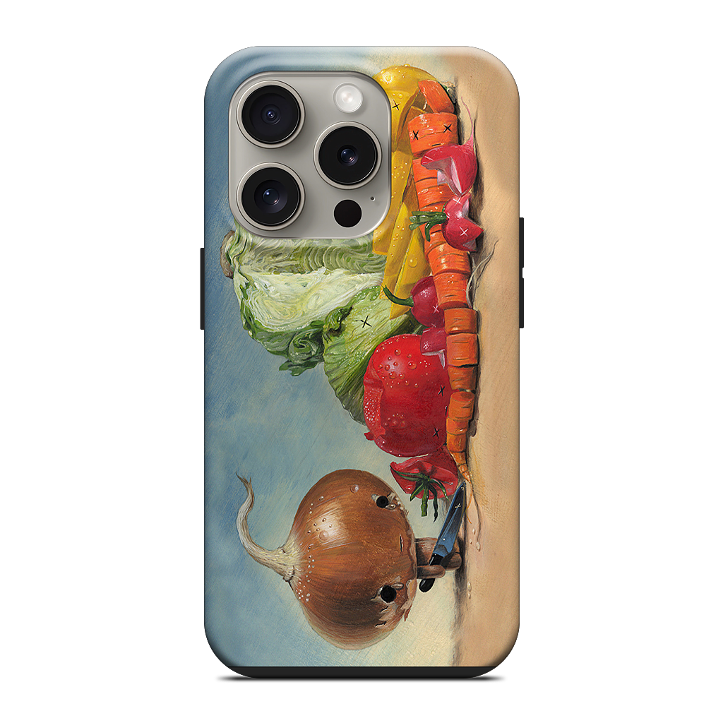 Slice and Dice iPhone Case